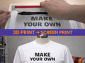 3D Printed Screen Print Stencil - MeshFuse Screen