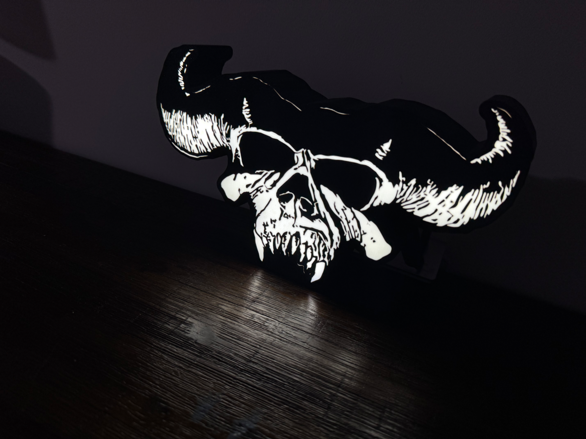Danzig Skull / Misfits - Light up Sign