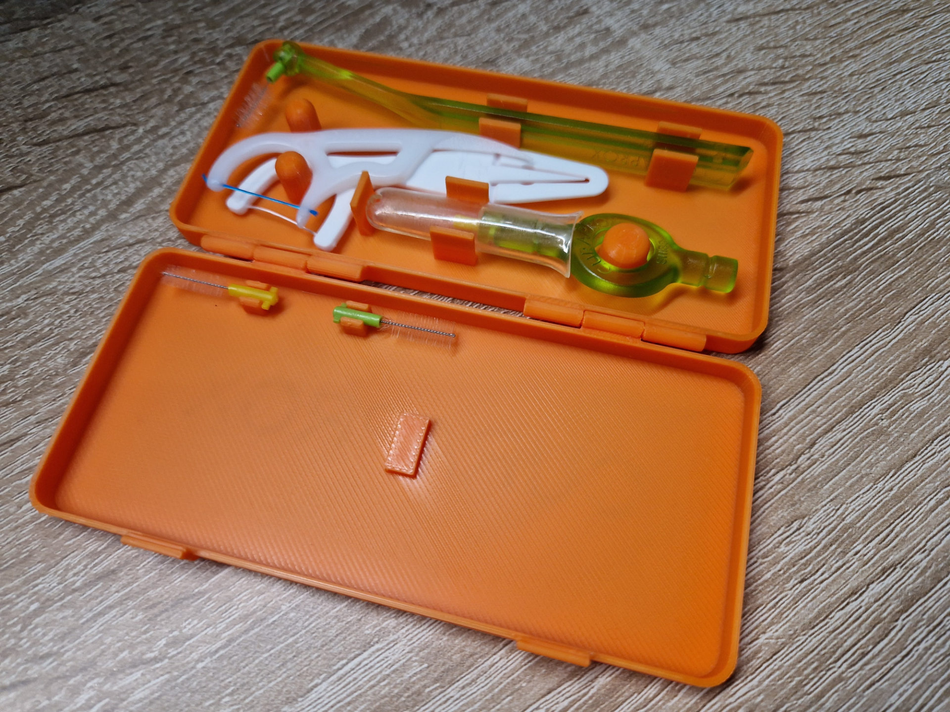 Case for CURAPROX interdental toothbrushes