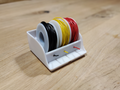 Gridfinity Kabel Spulenhalter Drahthalter