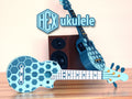 Hex ukulele - fully printable soprano