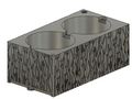 Candle Holder with tray and lid