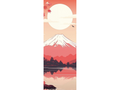 Mont Fuji Bookmark - Hueforge