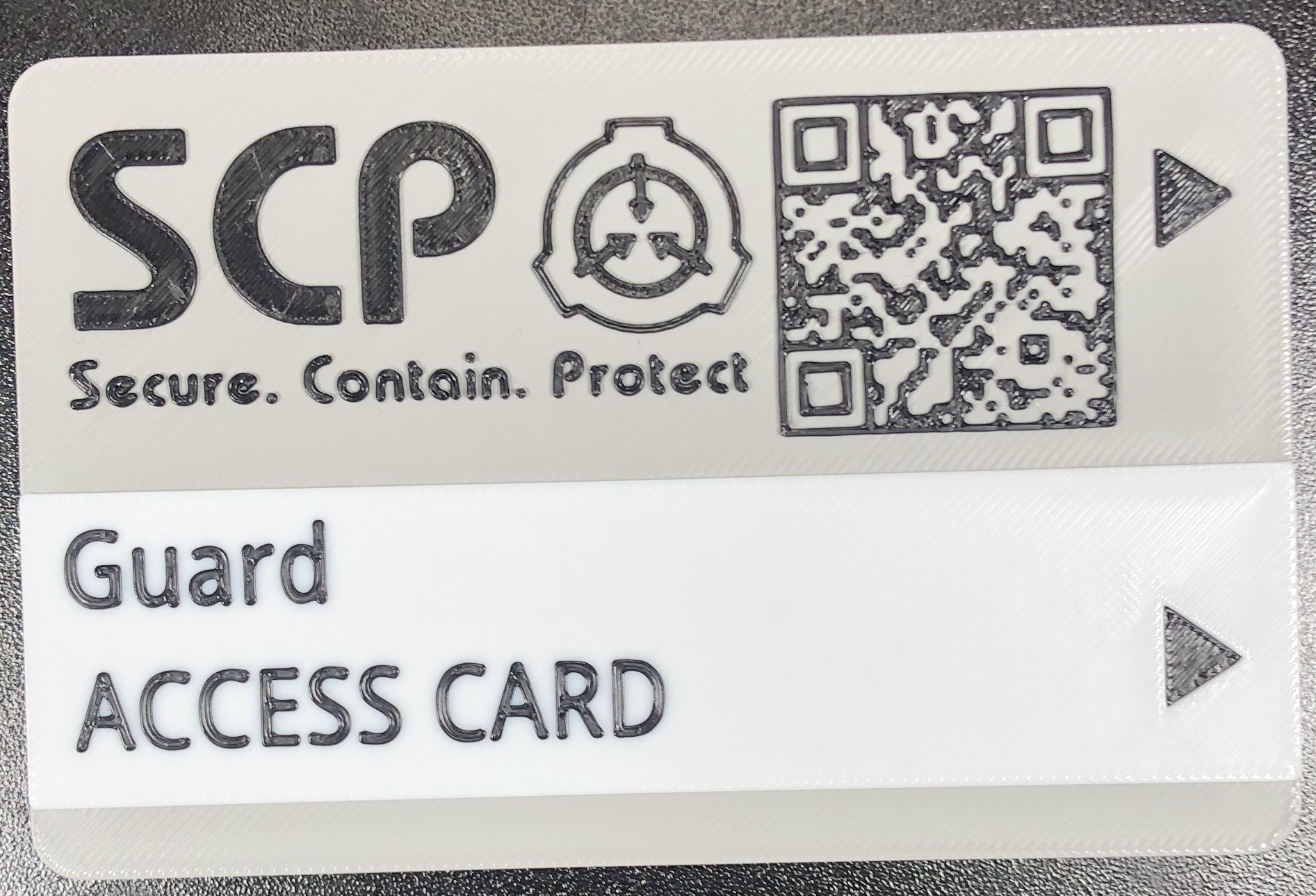 SCP Guard Access Card Prop|Secret Laboratory