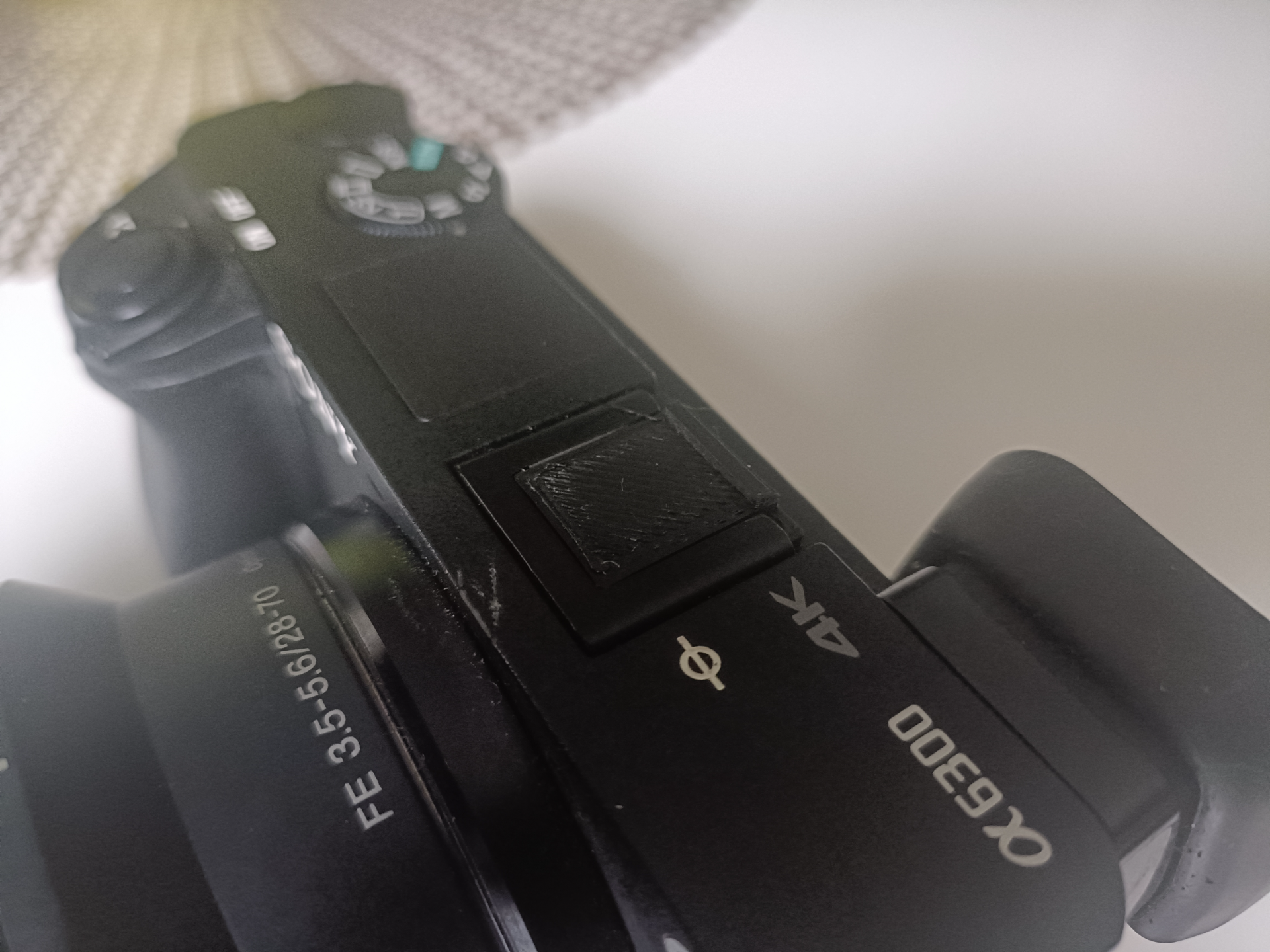 Sony a6000 a6300 a6500 hot shoe