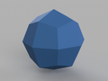 Low Poly Spheres: Deltoidal Icositetrahedron