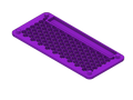 Raspberry Pi Zero H slim insulating bottom cover