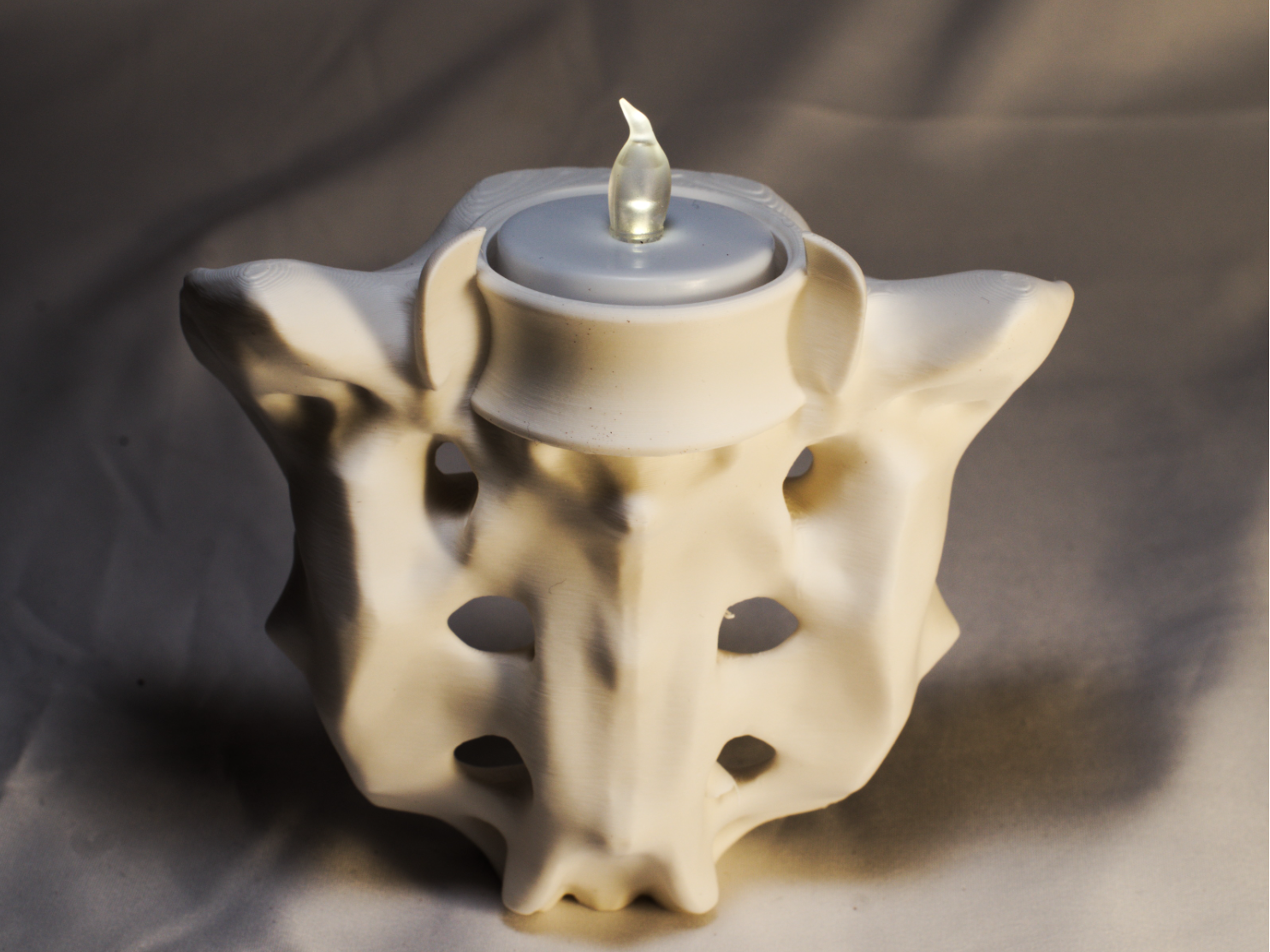 Sacrum Bone Tealight Holder