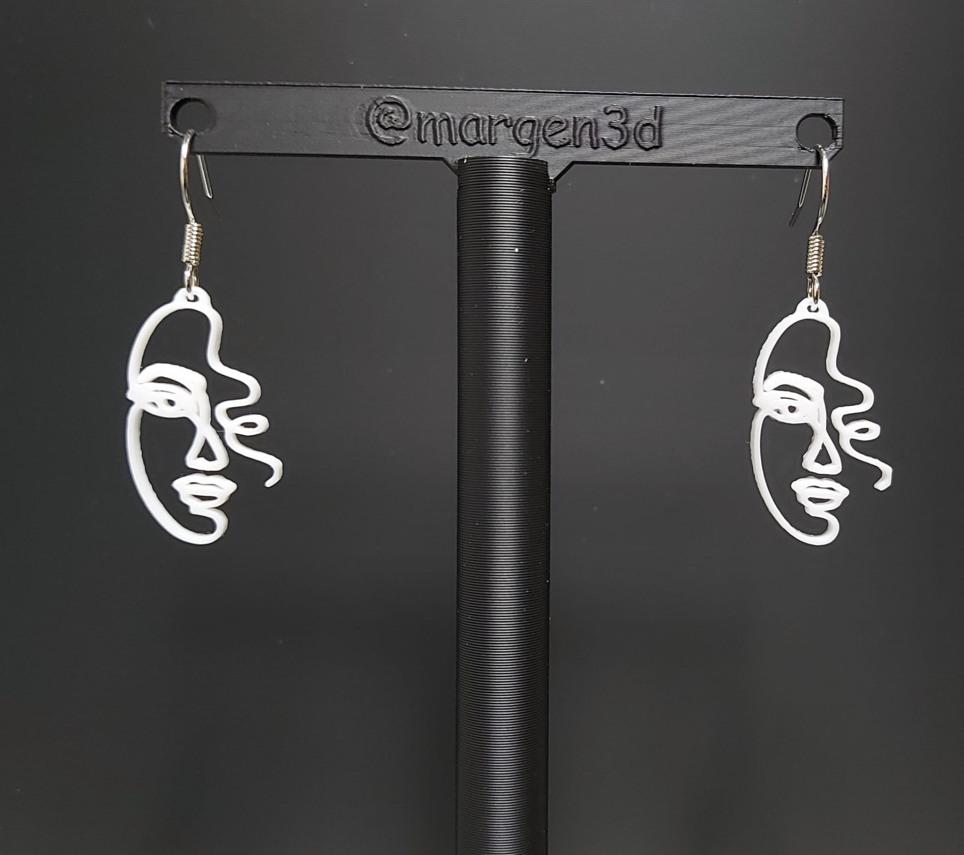earring face v1/ pendiente cara v1