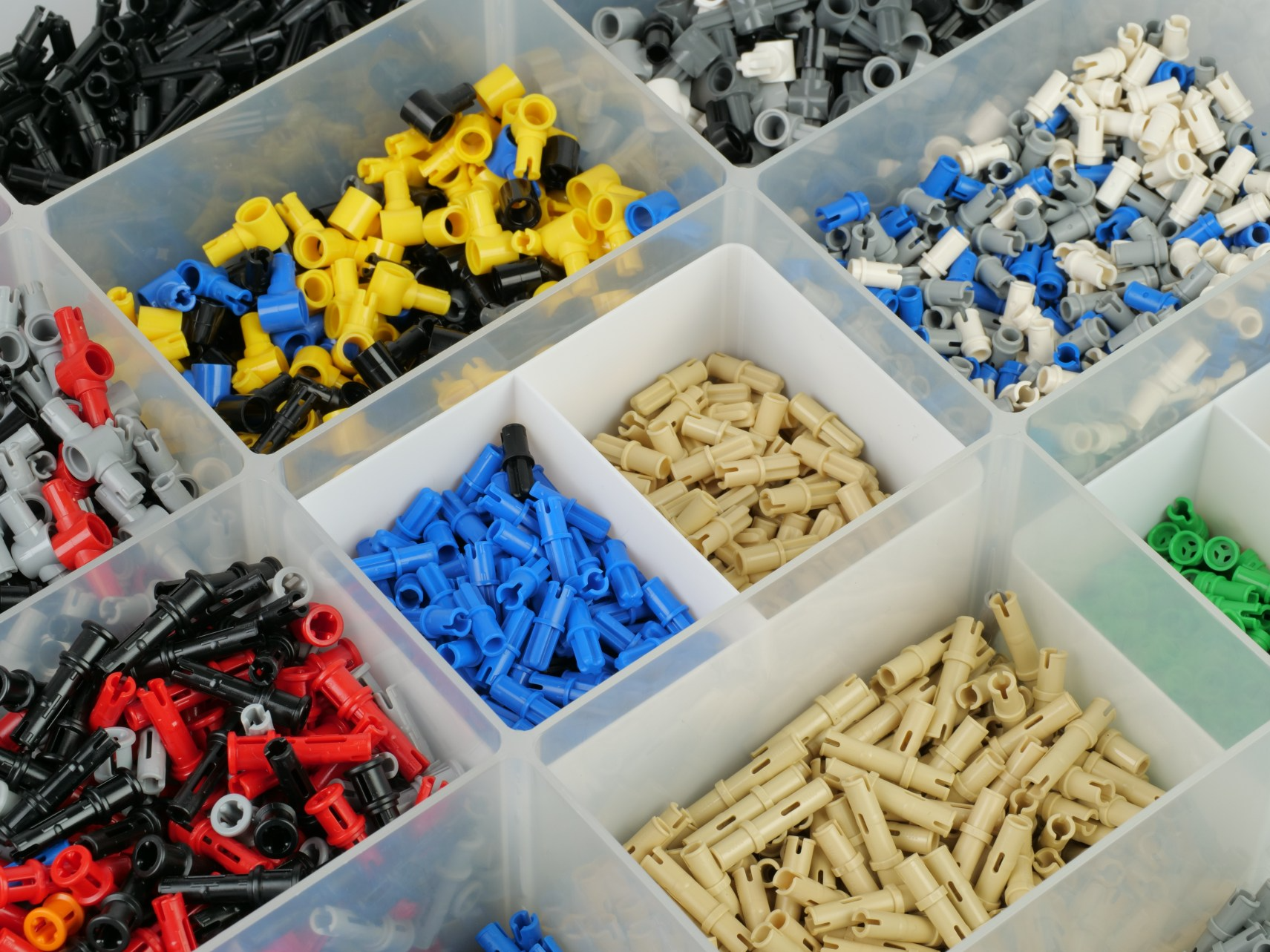 Small component inserts for Really Useful Boxes scrapbook drawers