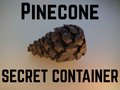 Secret Pinecone Container