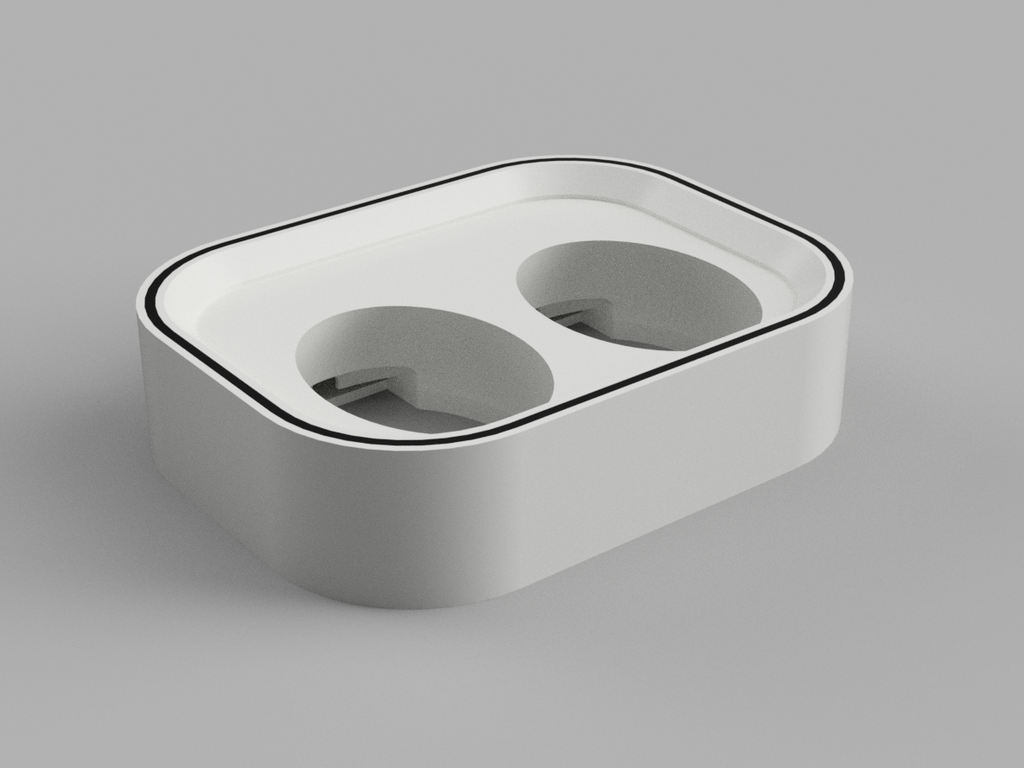 Dual toothbrush charger holder (Oral-B)