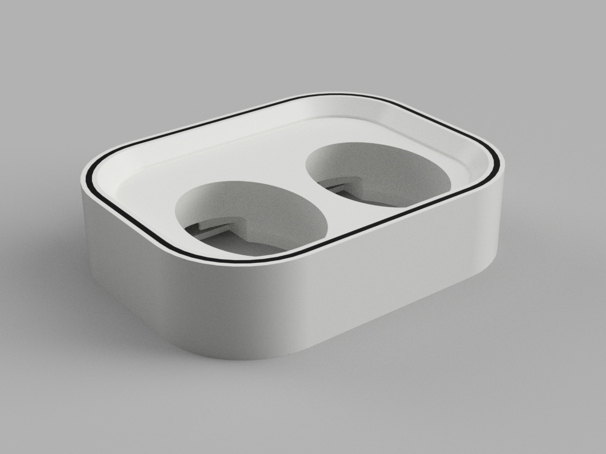 Dual toothbrush charger holder (Oral-B)