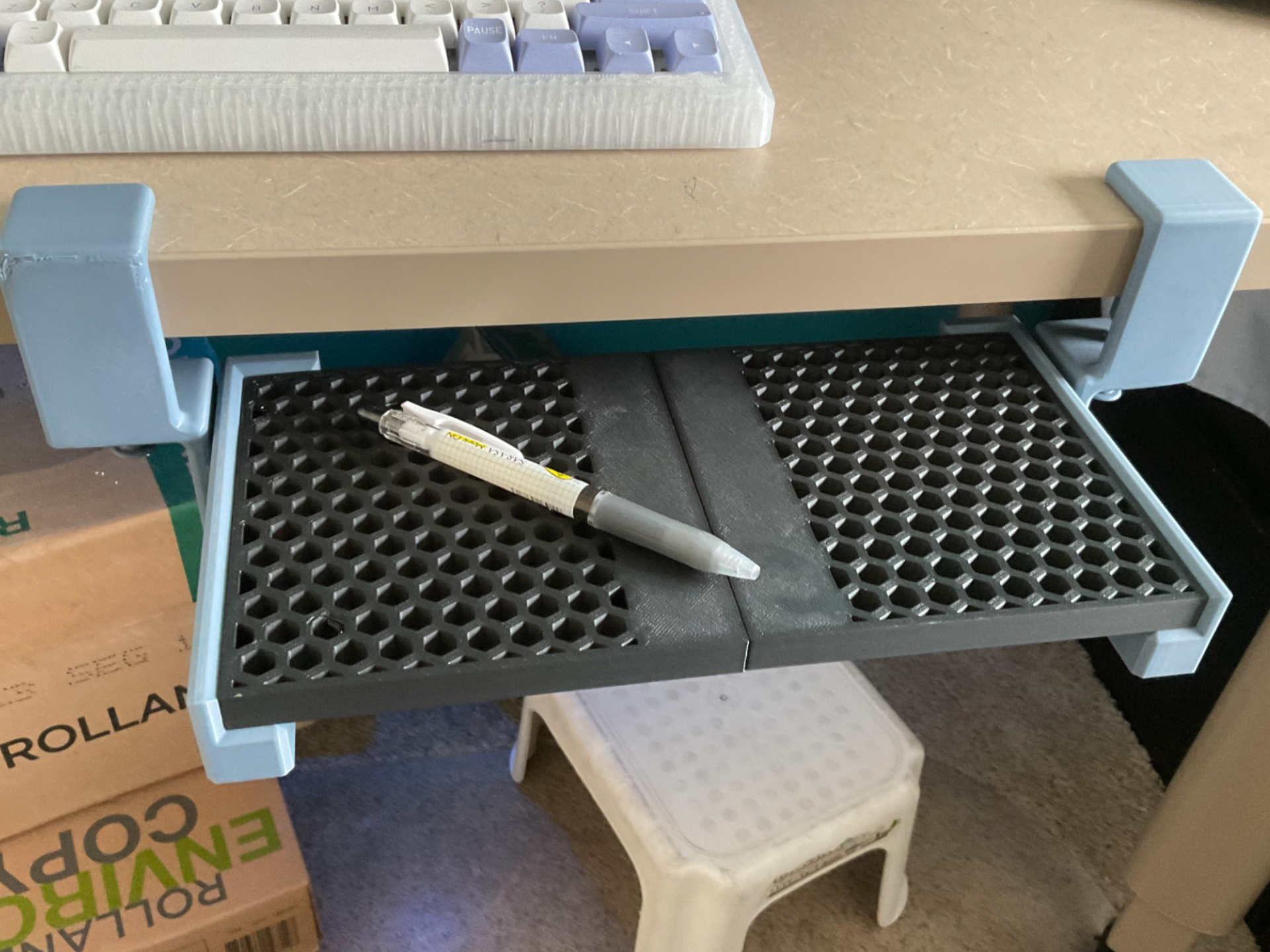 Slide Out Desk Tray