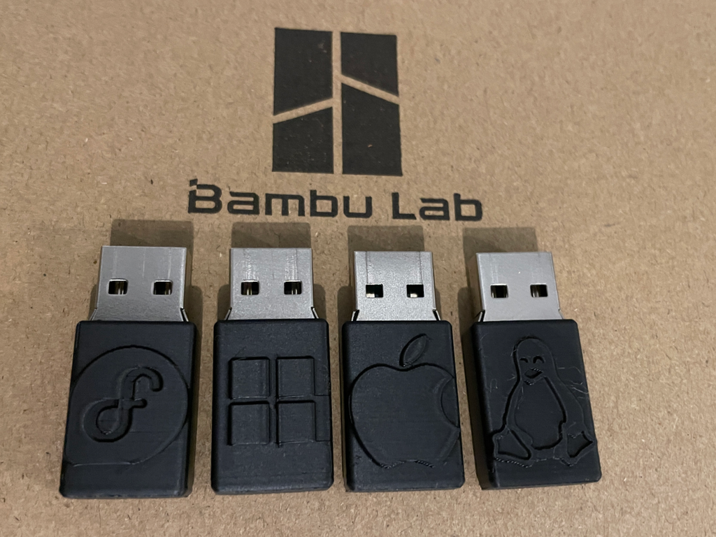 OS themed USB stick housing
