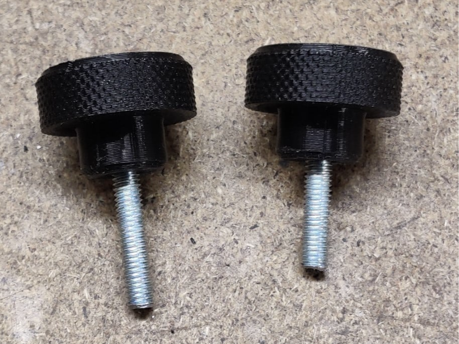 M4 Knurled Thumbscrew Knob