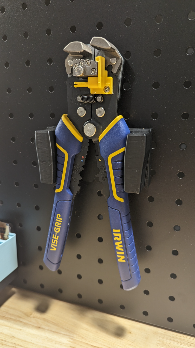 Irwin Wire Stripper Pegboard Mount