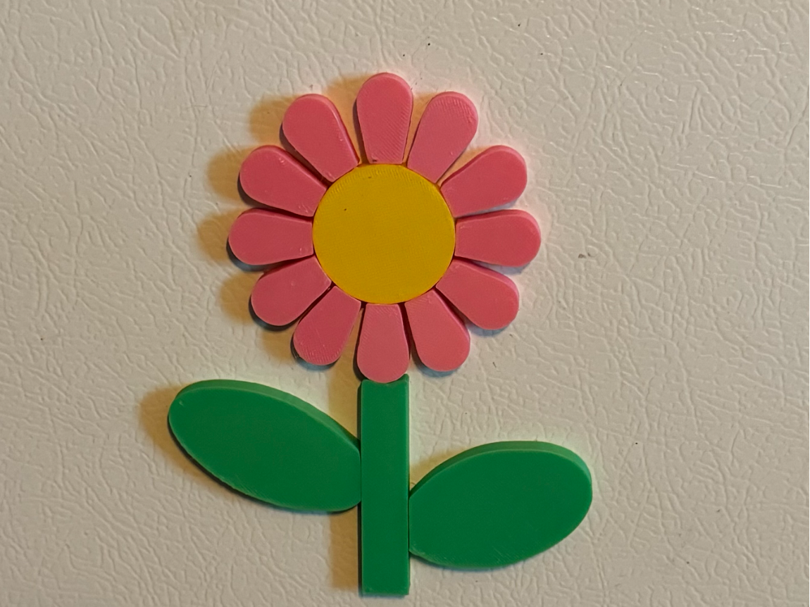 Daisy Refrigerator Magnets