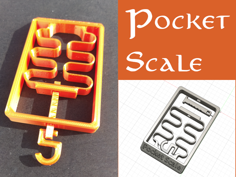 Pocket Scale Kit-Card 2kg