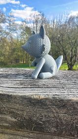 Knitted Fox