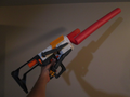 Nerf Gun Pool Noodle Bayonet Adapter