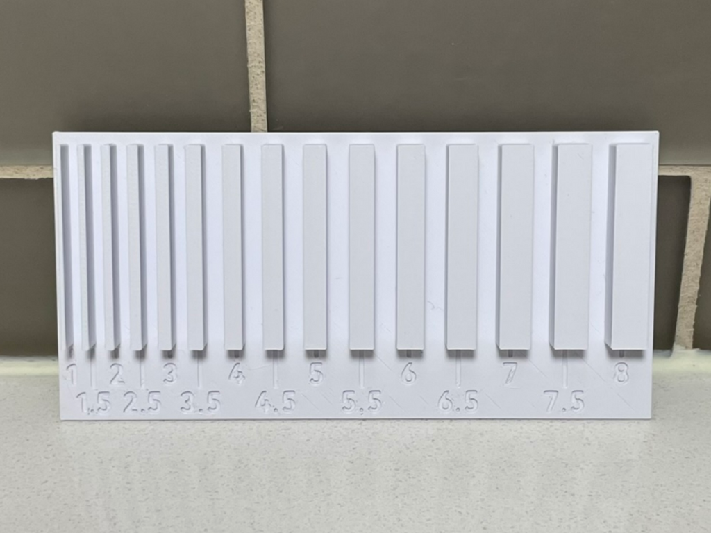 Wall Sizes (Calibration & Quick Reference Tool)