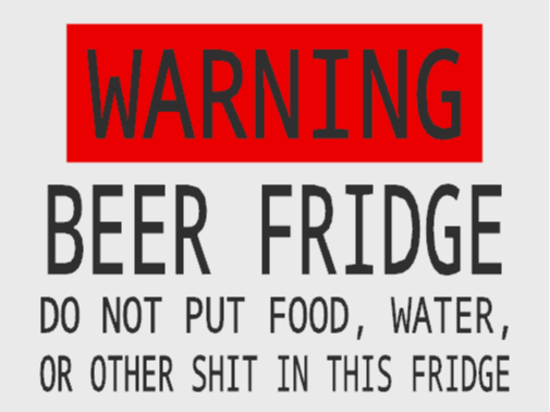 Beer Fridge Magnet