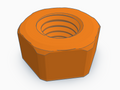 Hex Nut M6 x 1.0