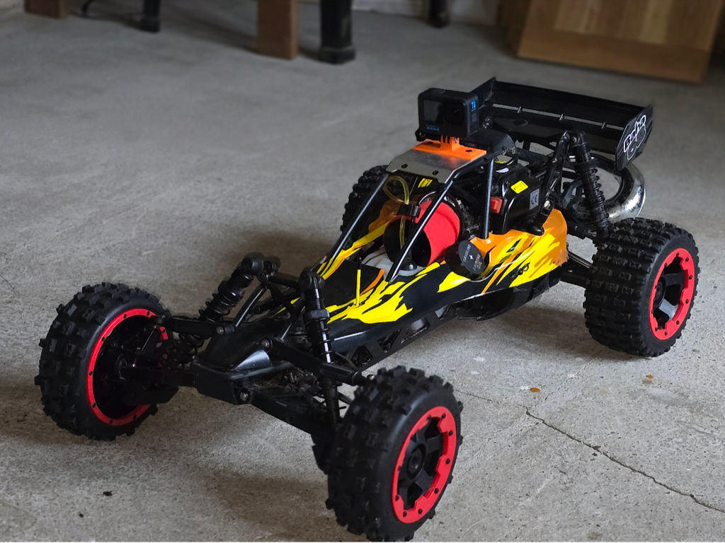 Baja B5 Go Pro Mount to Roofplate