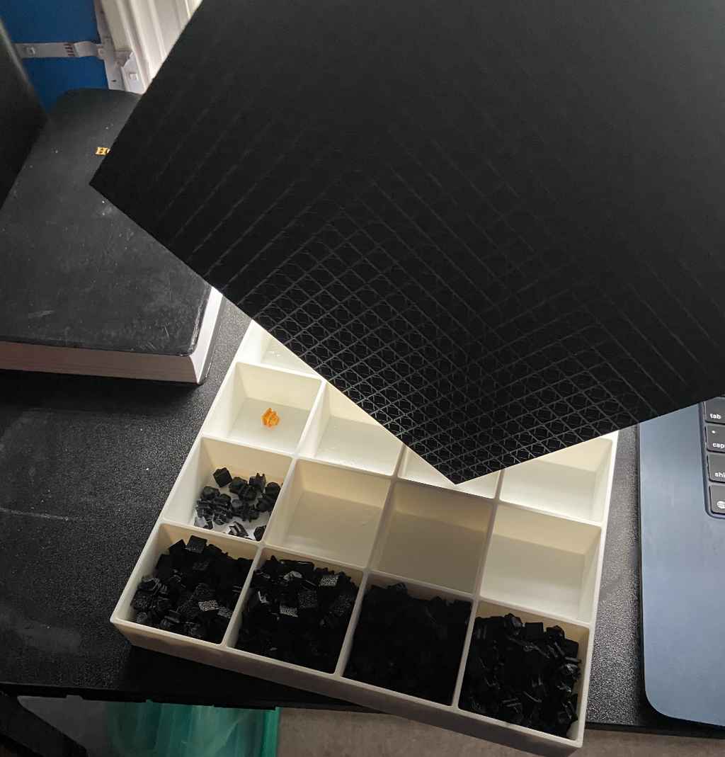 Pixel plate