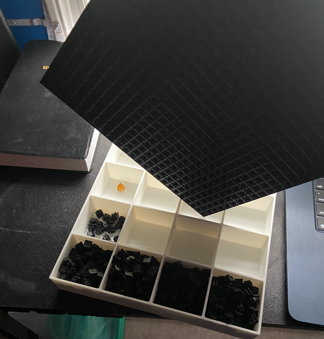 Pixel plate