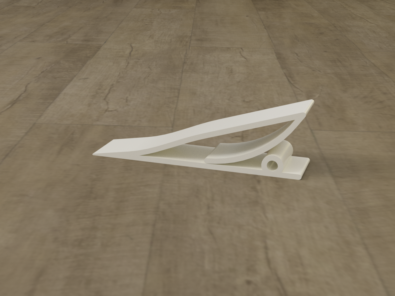 FlexiStop: Customizable Spring Loaded Doorstop (Parametric)