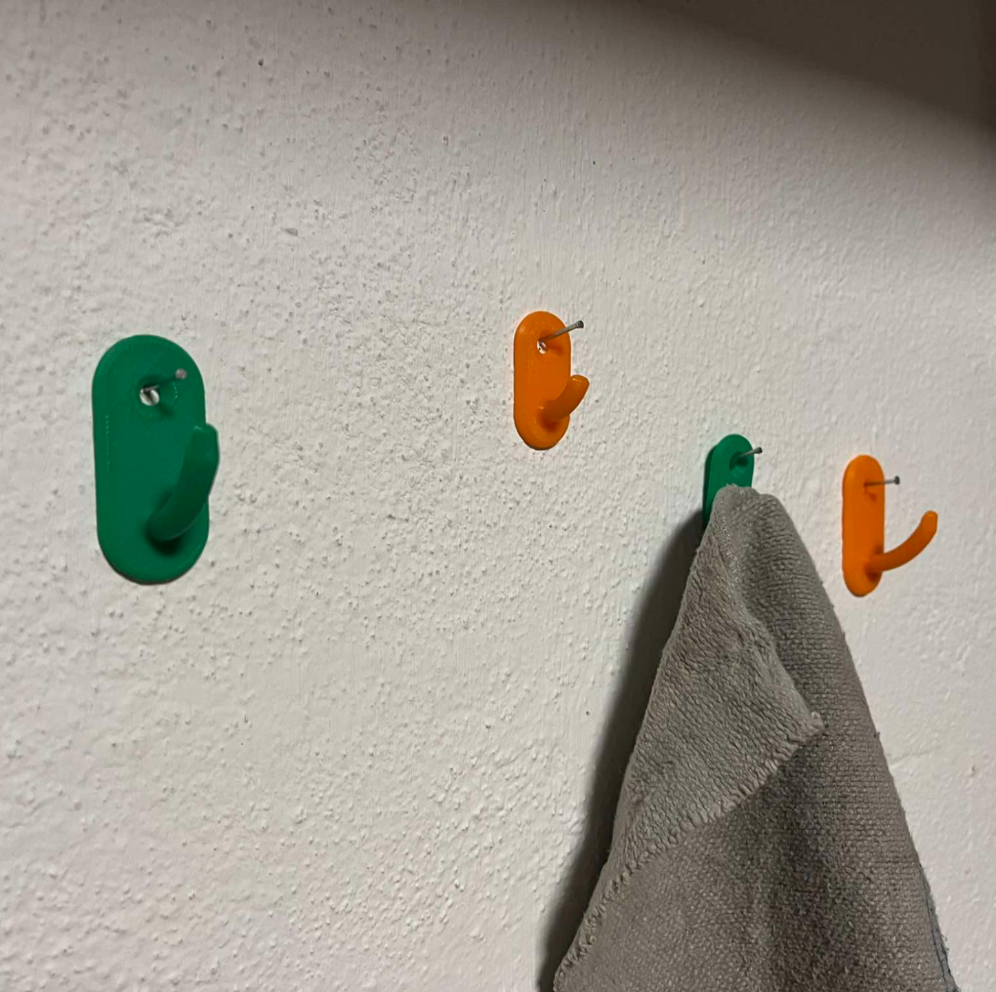 Hangers for rags and towels