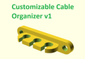 Customizable Cable Organizer v1