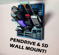 Pendrive & SD wall mount