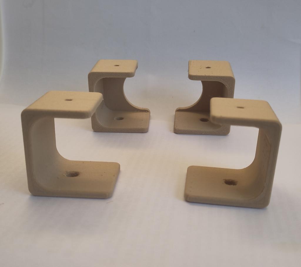 Minimal Under Desk Laptop Mount various sizes