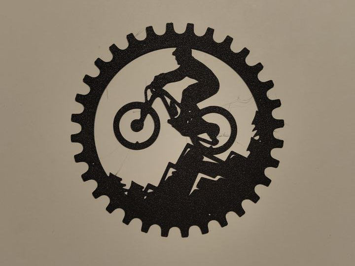 mountain bike wall art 2