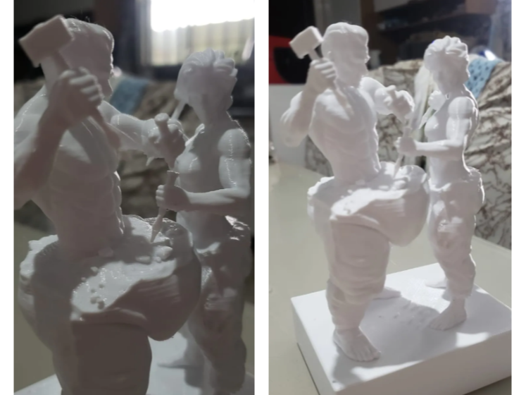 TRANSFORMAÇÃO EM CASAL - ESCULTURA