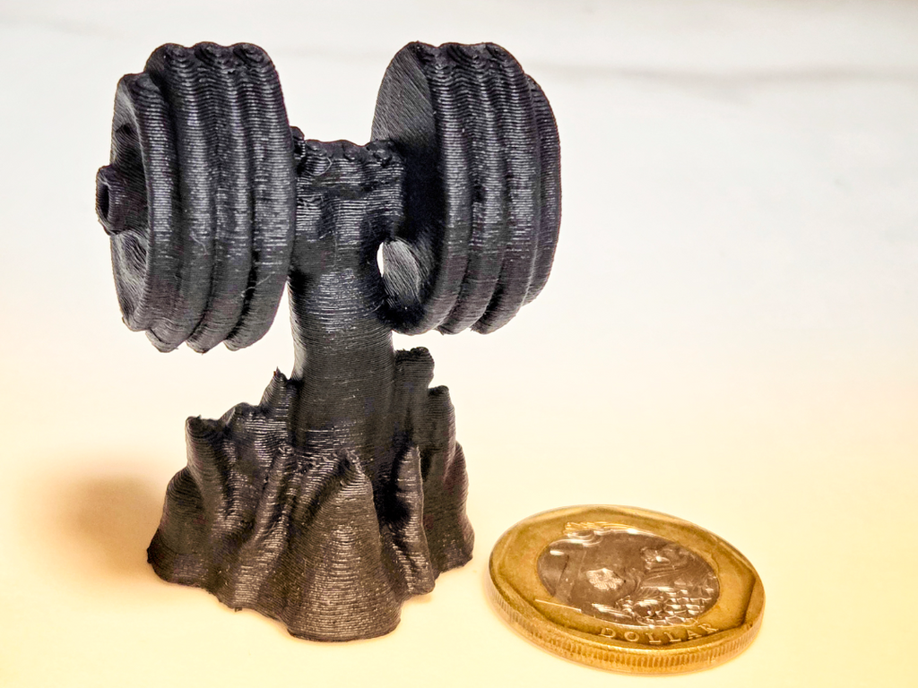 Hyrocks Dumbbell trophy