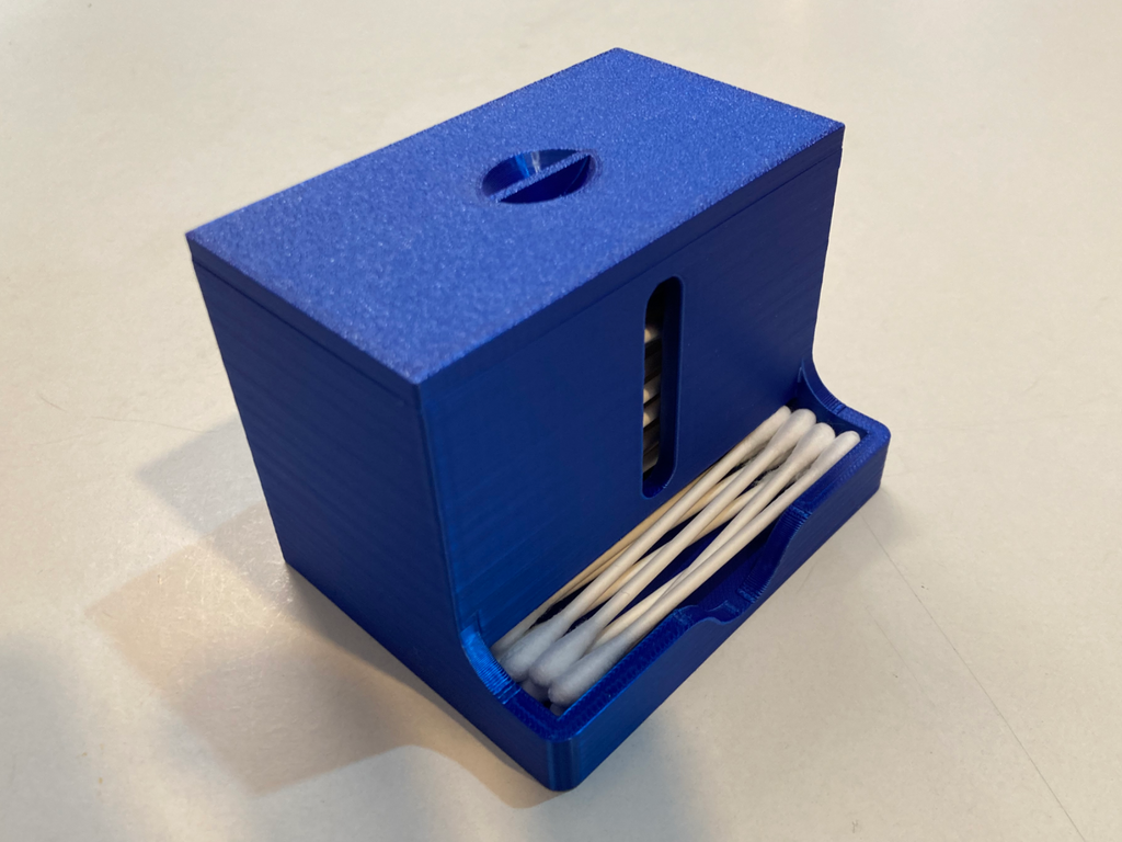 Q-Tip Dispender Wattestäbchen Spender