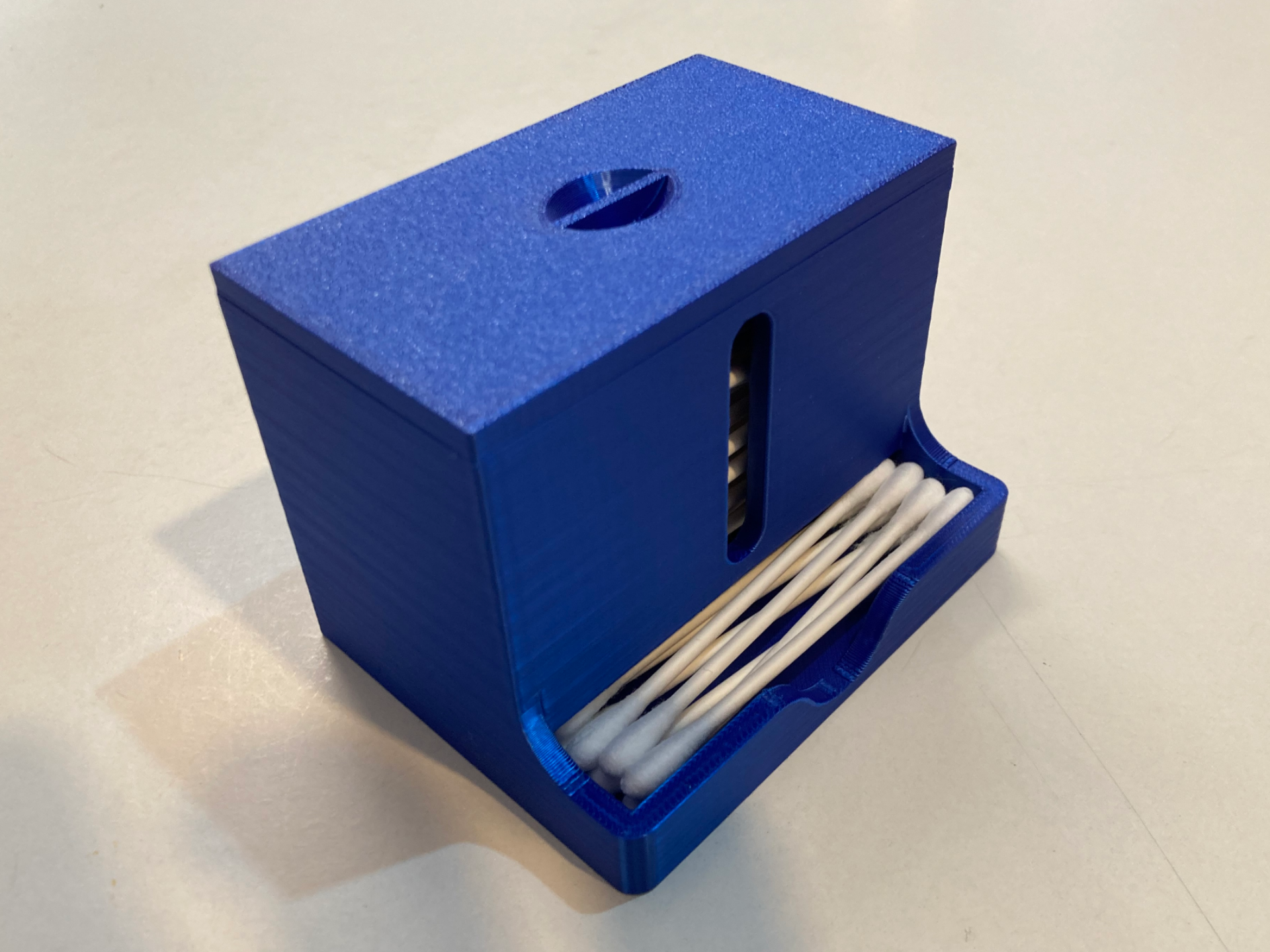 Q-Tip Dispender Wattestäbchen Spender