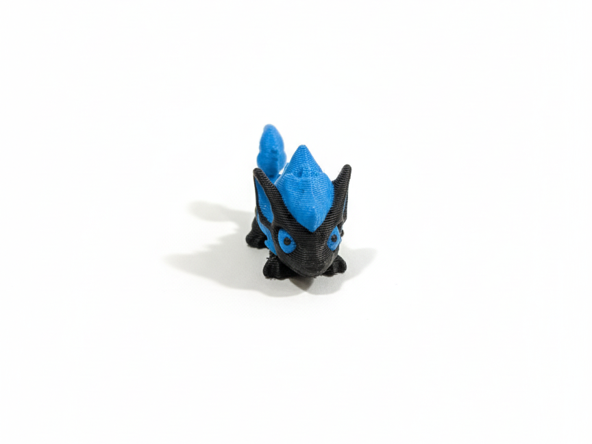 Mini crystal dragon