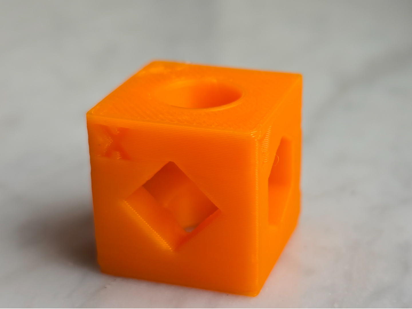 Calibration Cube Hollow by BRI