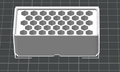 Gridfinity - 2x1 Hex Bit Holder