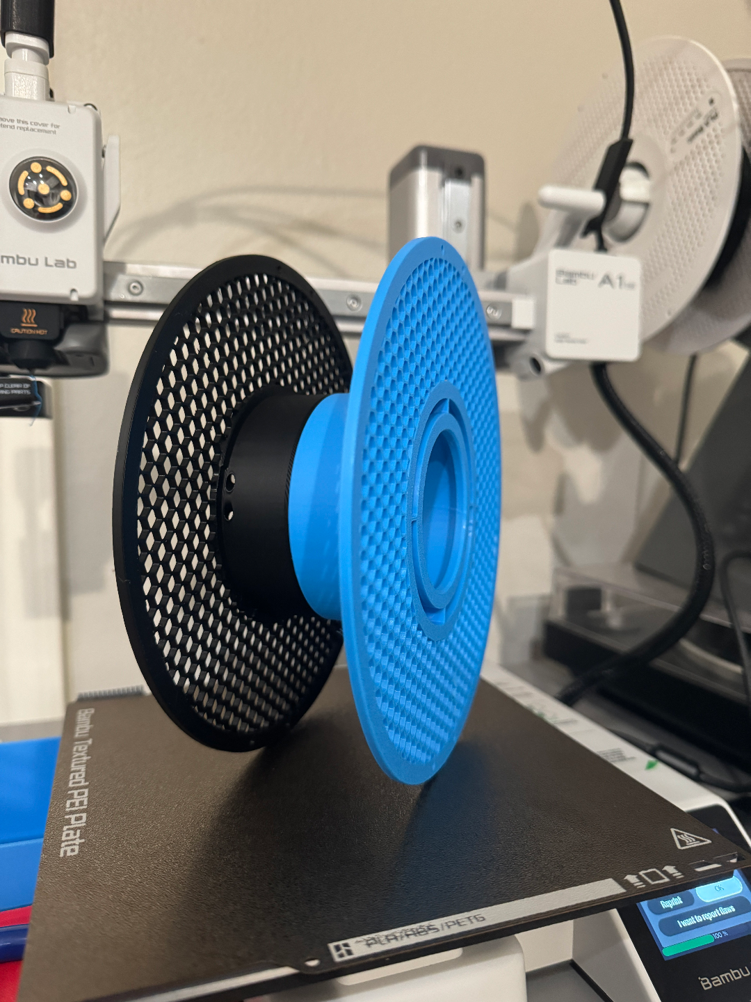 A1 Mini Sized Resuable Hex Spool