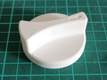 Stove knob, with arrow, 6mm D shaft