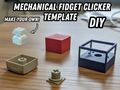 Mechanical Switch Keycap Fidget Clicker Template