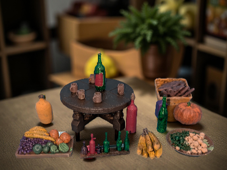 Terrain set Accessories 2 (food and drinks)