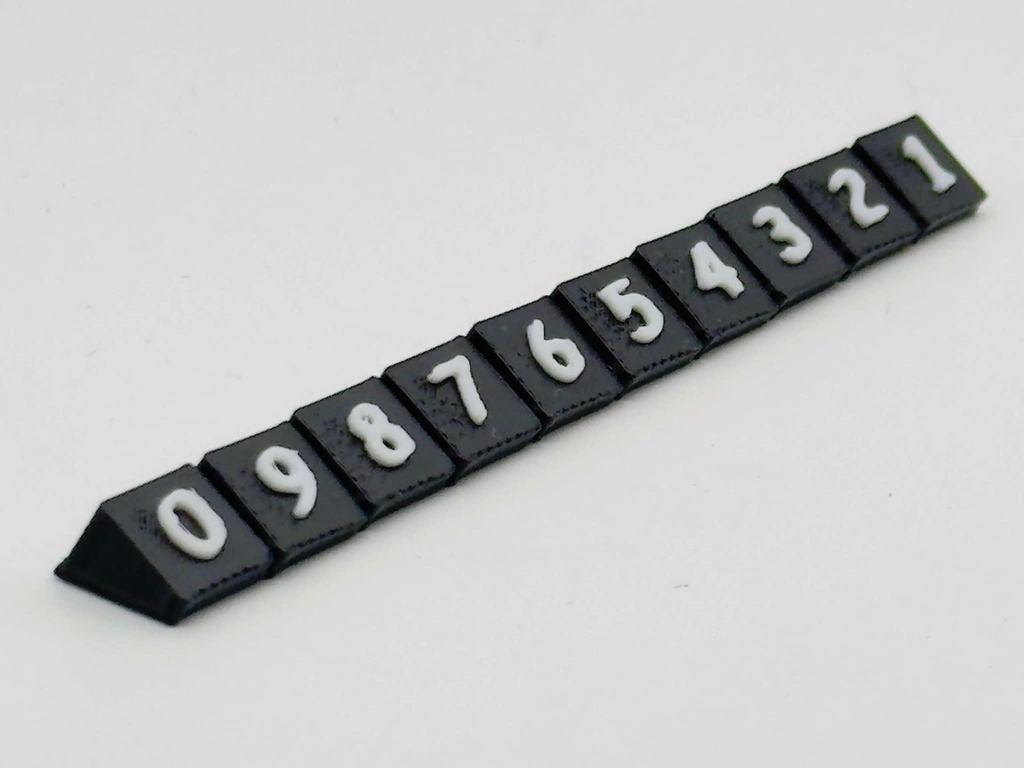 Numbers 0-9