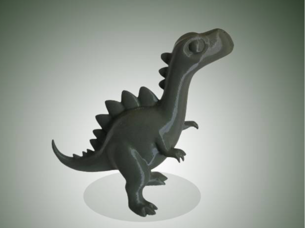 Cute Standing Dinosaur Figurine
